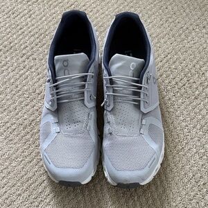 On Running Men's Light Gray Athletic Shoes